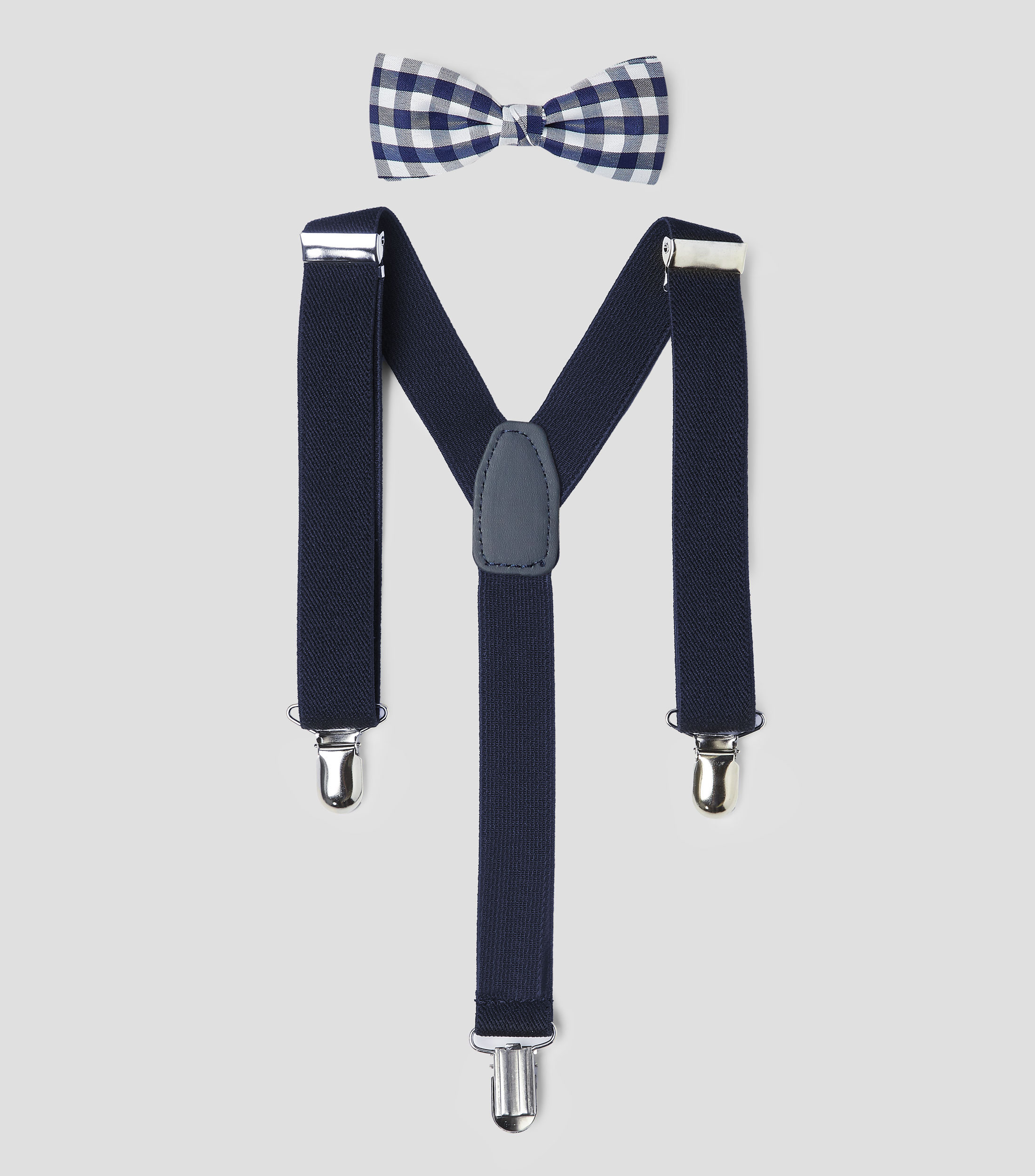 Set de tirantes con moño Niño